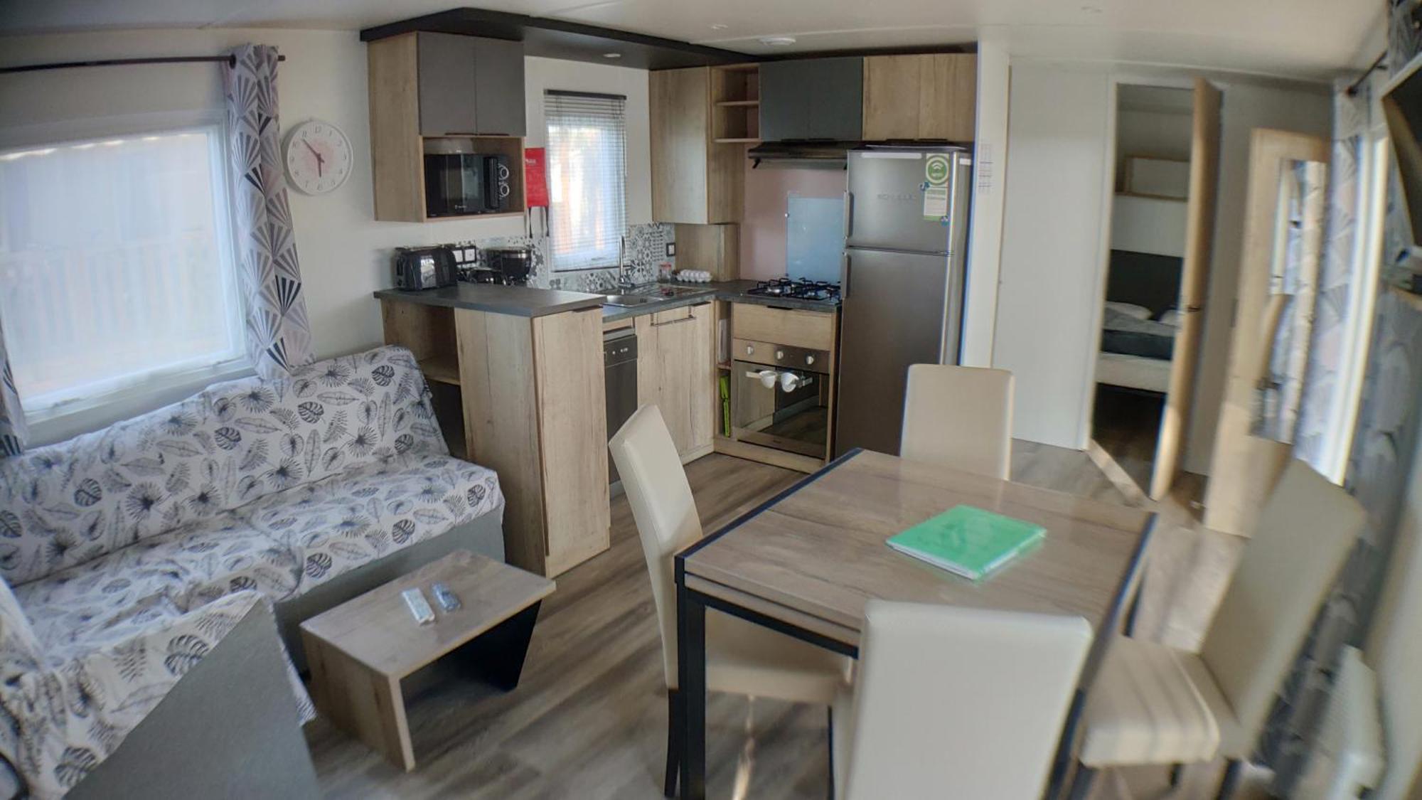 סן-ז'וליין-אן-בורן Mobil Home Tout Confort - Cote Landaise מראה חיצוני תמונה