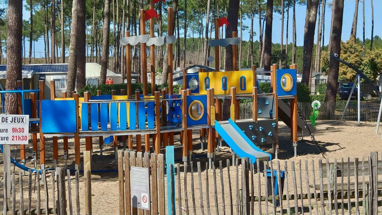 סן-ז'וליין-אן-בורן Mobil Home Tout Confort - Cote Landaise מראה חיצוני תמונה